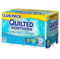 Quilted Northern Ultra Soft & Strong Tissue, 2 Ply (36 Jumbo Rolls, 233 Sheets)