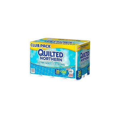 Quilted Northern Ultra Soft & Strong Tissue, 2 Ply (36 Jumbo Rolls, 233 Sheets)