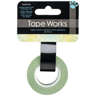Sandy Lion Sandylion SC9-630 Tape Works Tape .625 in. X50ft-Blue-Green Giraffe