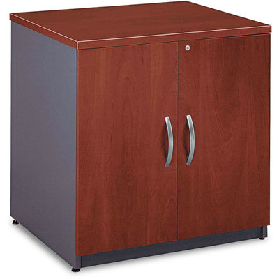 Bush WC24496A Series C Two-Door Storage Cabinet Hansen Cherry