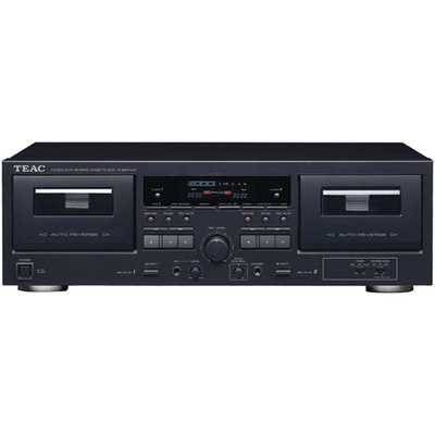 Teac W-890RMK2-BK Dual Cassette Player/Recorder