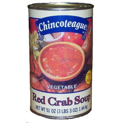 Chincoteague Seafood 90944 Vegetable Red Crab Soup