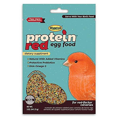 Higgins Pet Food HS32351 Protein Red Egg Food 5 Oz.