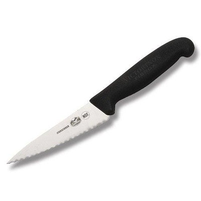 Victorinox 5 Chef Knife w/ Wavy Edge and Fibrox Handle