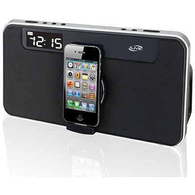 iLive ISP591B Speaker System - Black - iPod Supported
