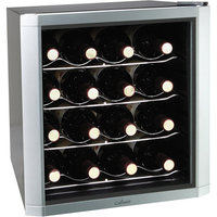 Culinair AW162S Thermoelectric 16-Bottle Wine Cooler Silver/Black