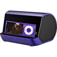 iHome iHM9U Portable MP3 Spkr Syst. Purple