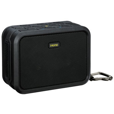iHome IBN6B Waterproof BT Stereo Speaker Black