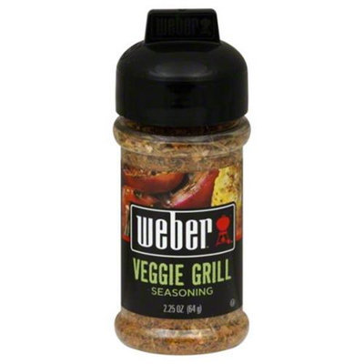 Weber Grill Seasoning Veggie Grill, 2.25 oz, 6 pk