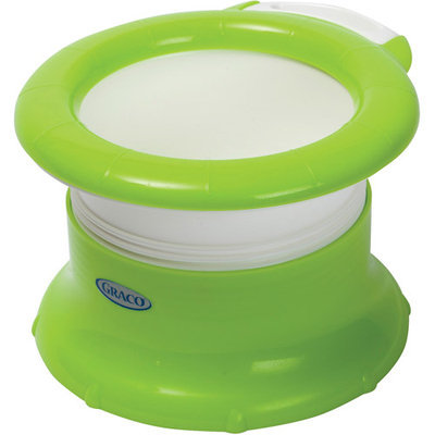 Graco Twisting Travel Potty, Green and Clear