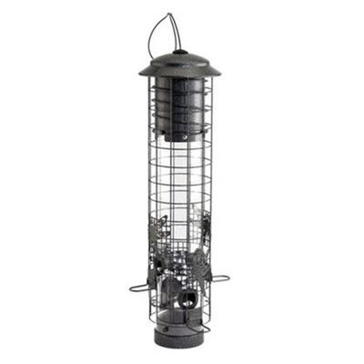 Woodlink Audubon Squirrel-Resistant Dragonfly Tube Bird Feeder