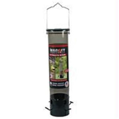 Heritage Farms-The Magnet Squirrel Resistant Bird Feeder- Hunter Green 7.5 Lb. cap.