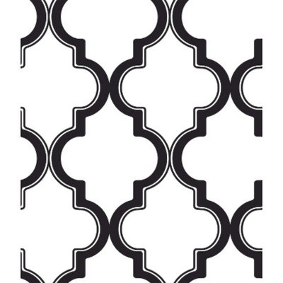 Devine Color Cable Stitch Wallpaper - Black & White