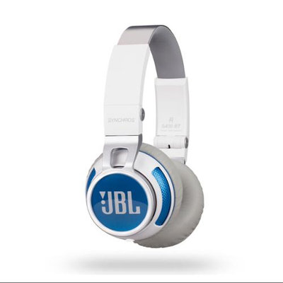 JBL S400BT Synchros Series On-Ear Bluetooth Headphones (White)