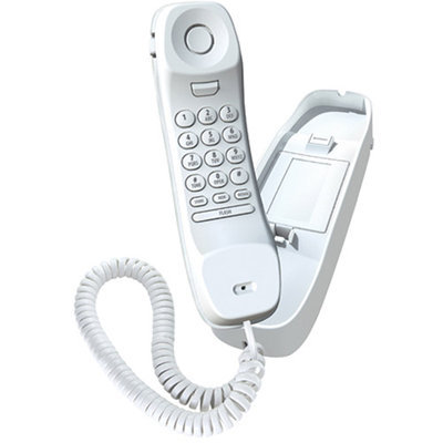 Uniden 1260 Slimline Caller ID Corded Phone - White