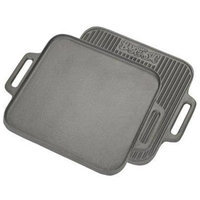 Bayou Classic Cast Iron Reversible Square Griddle