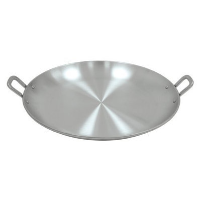 Barbour 8538 Bayou Classic Aluminum Paella Pan - 16 inch