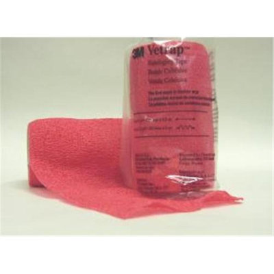 3M 1410R Vetrap 4X5yd RED Tape