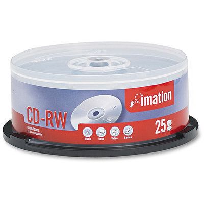 Netge Imation CD-RW 4x 700MB Rewritable Media - 25 Pack Spindle