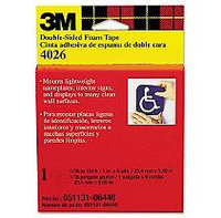 Scotch Permanent Double Sided Mounting Tape (Pack of 3)