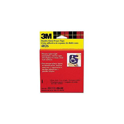 Scotch Permanent Double Sided Mounting Tape (Pack of 3)
