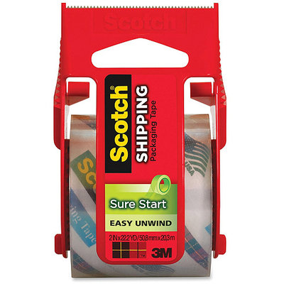 3M Packing Tape w Reusable Disp, 2