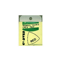 Clover 81281 Triangle Tailors Chalk-Red