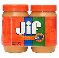 Jif® Creamy Peanut Butter - 2 jars - 40 oz. each