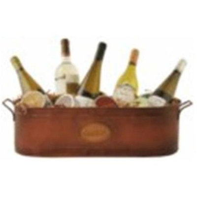 Wald Imports 3630 21 in. Oval Metal Container - Includes 1 piece