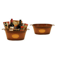 Wald Imports 3632 14 in. Oval Metal Container
