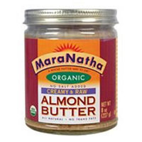 Maranatha Natural Foods 09058 Organic Raw Almond Butter No Salt