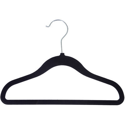 Achim Importing Co Second Avenue Velvet Anti-Slip Kids Hangers Color: Ivory