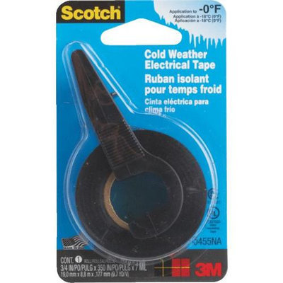 Scotch(r) Cold Weather Electrical Tape with Dispenser (10455)