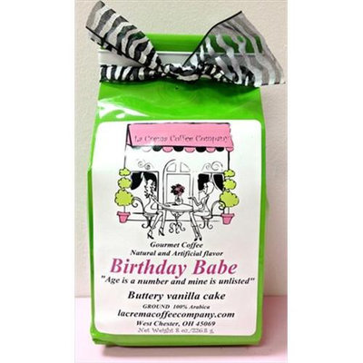 LaCrema 8OZBIBA Girlfriends 8 oz Birthday Babe Coffee - Pack of 2