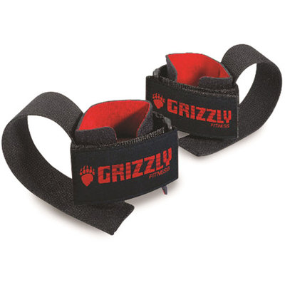 Grizzly Fitness Deluxe Cotton Weight Lifting Wrist Straps