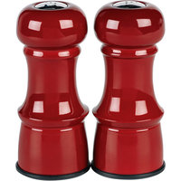Trudeau Metal Salt & Pepper Shakers 4-1/2