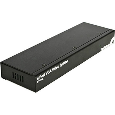 StarTech.com 4-Port 250MHz VGA Video Splitter Distribution Amplifier