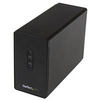 Startech.com Dual-bay 2.5in Hard Drive Enclosure - USB 3.0 To Sata Iii 6gbps With Raid - Serial Ata/600 Controller - 2 X Total Bays - USB 3.0 - 0, 1, Jbod, Concatenation Raid Levels (s252bu33r)