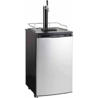 Danby Compact Refrigerators 1/2 Keg Beer Dispenser Black with spotless steel finish DKC052BSLDB-D
