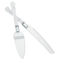 Weddingstar 1900 Diamond Clear Acrylic Cake Serving Set