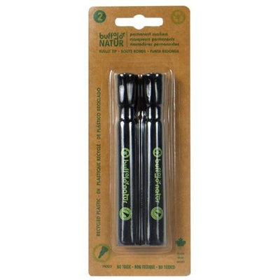 Buffalo Original Inc 14003 Buffalo Original Inc 14003 5mm Black Permanent Markers 2 Count