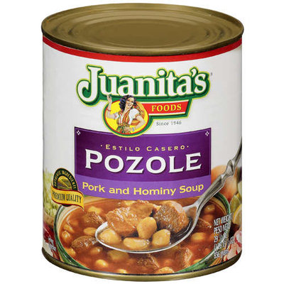 Juanita's Foods: Pork And Hominy Soup Pozole, 29.5 Oz
