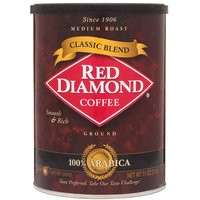 Red Diamond Classic Blend Medium Roast Ground Coffee, 11 oz