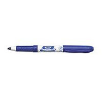 BIC Salon Whiteboard Markers, Fine Point, Blue, 12 markers