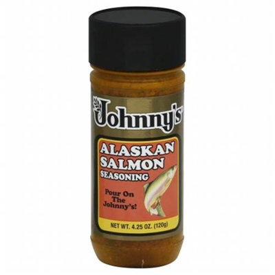 Johnny's Fine Foods Johnnys Fine Foods Ssnng Salmon Alaskan 4.25 OZ (Pack of 6)