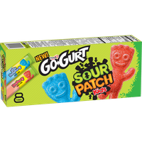 Go-Gurt® Sour Patch Kids Blue Raspberry & Redberry Yogurt