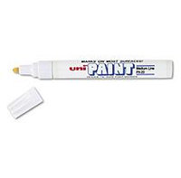 Sanford uni-Paint Marker, Medium Point, White