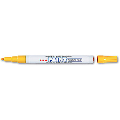 Sanford uni-Paint Marker, Fine Point, Yellow