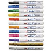 Sanford Ink Corporation Uni-Paint Markers, 12/Set