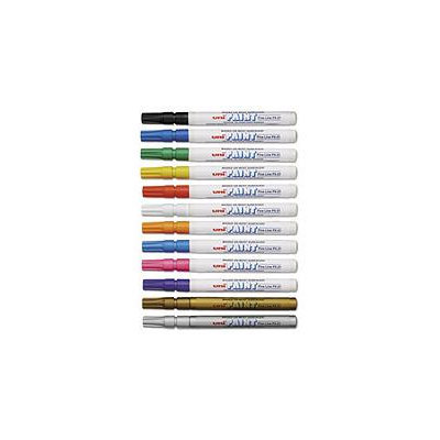 Sanford Ink Corporation Uni-Paint Markers, 12/Set